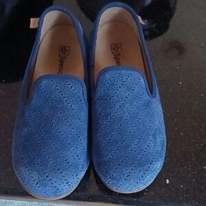 Women's Spenco Slip On Suede Shoes